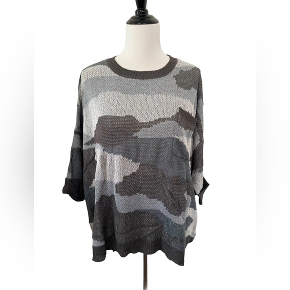 Jess Lea Durango Camo Lightweight Sweater - Picture 1 of 5